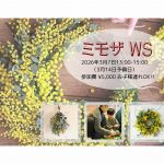 春よ来い！3/7(土)ミモザWS！